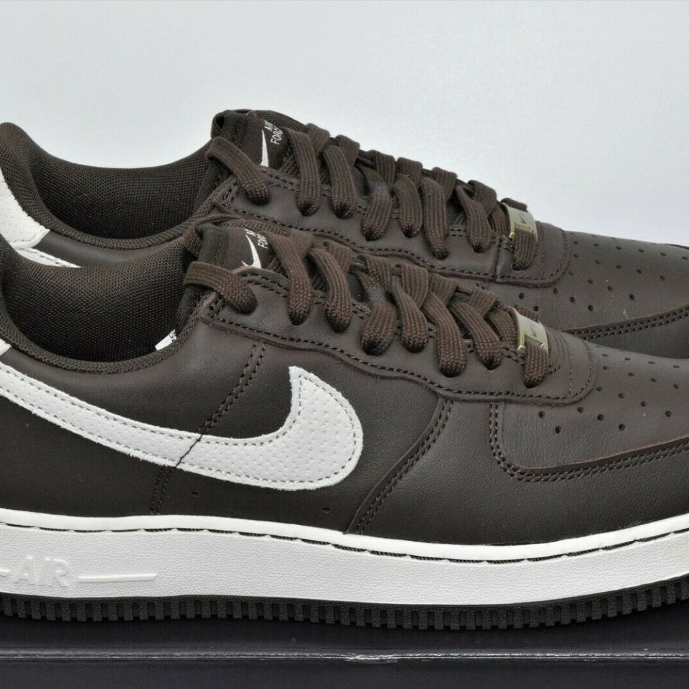 Nike Air Force 1 '07 Craft Shoes "Dark Chocolate" Sail (DB4455-200)